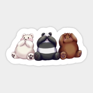 Bears Sticker